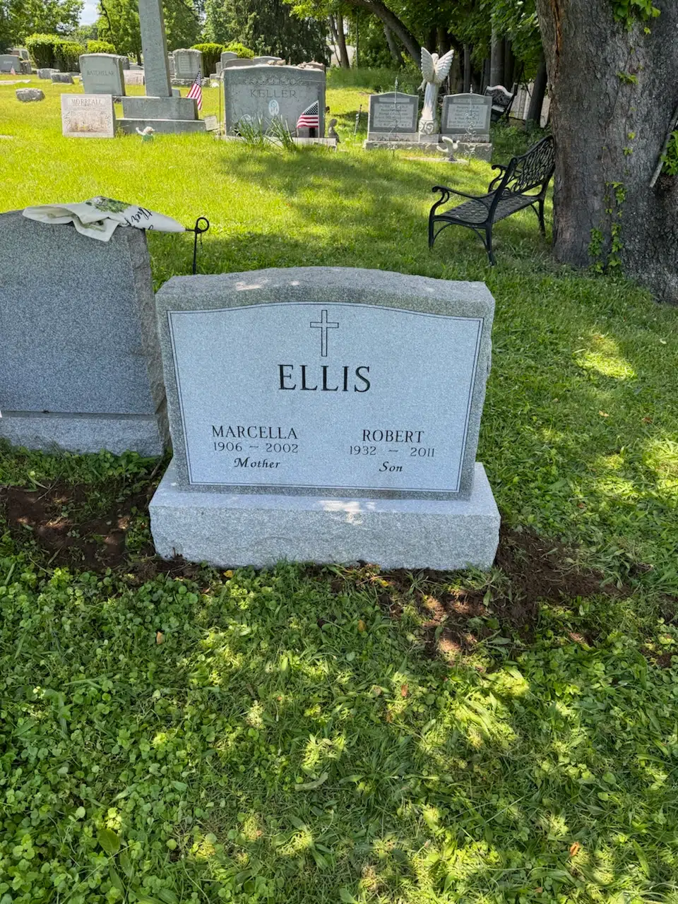 Granite Headstone Design hand-carved by Memorial Design Guide in NJ — image 4